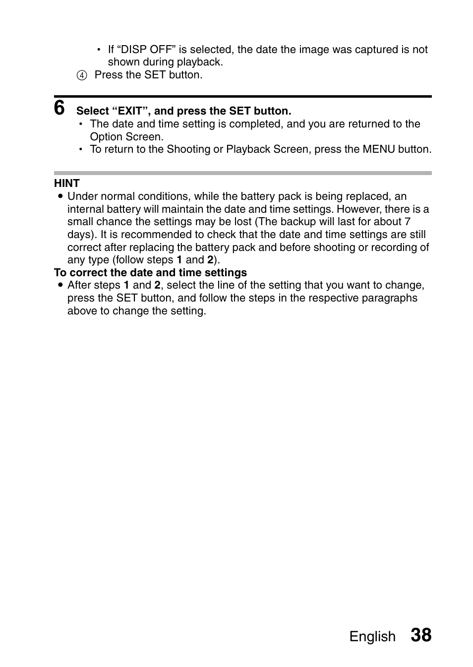 English | Sanyo VPC-HD1E User Manual | Page 44 / 200