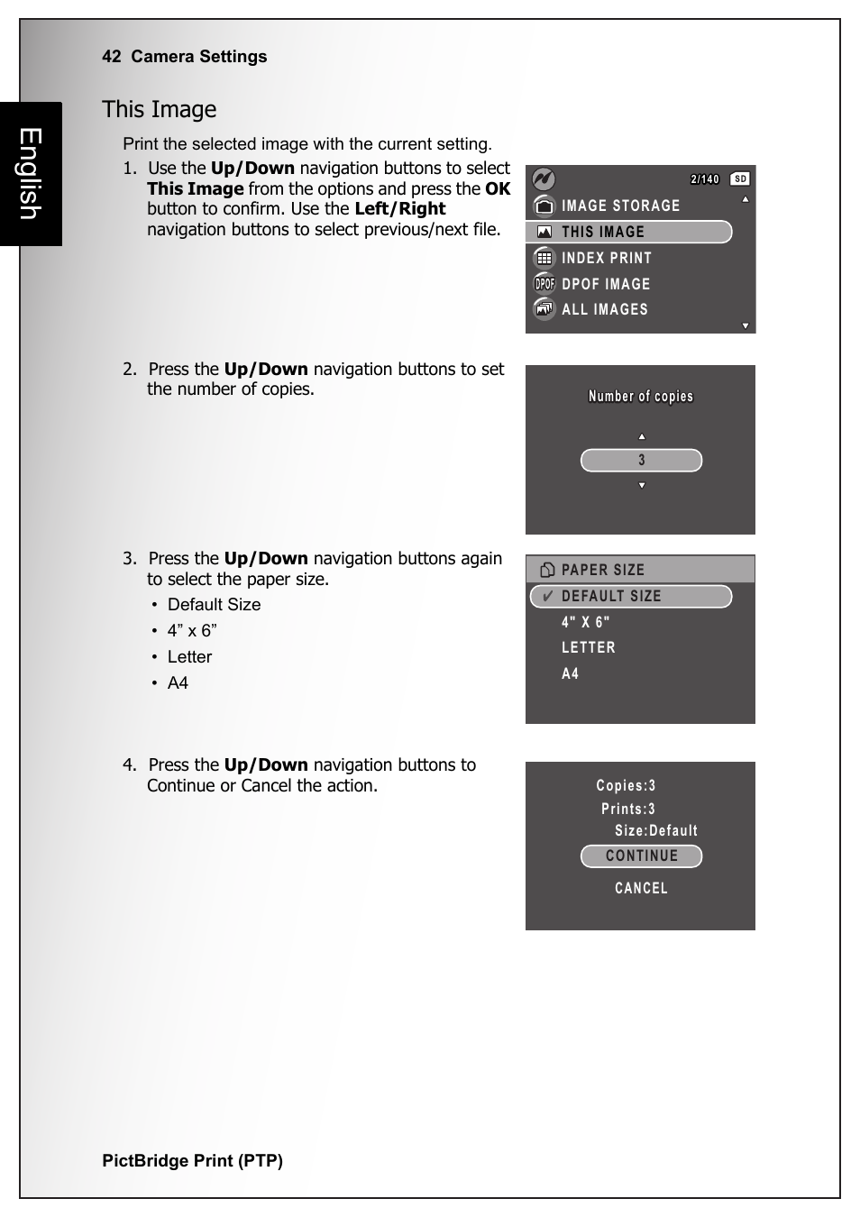 This image, English | Sanyo VPC S770 User Manual | Page 56 / 63