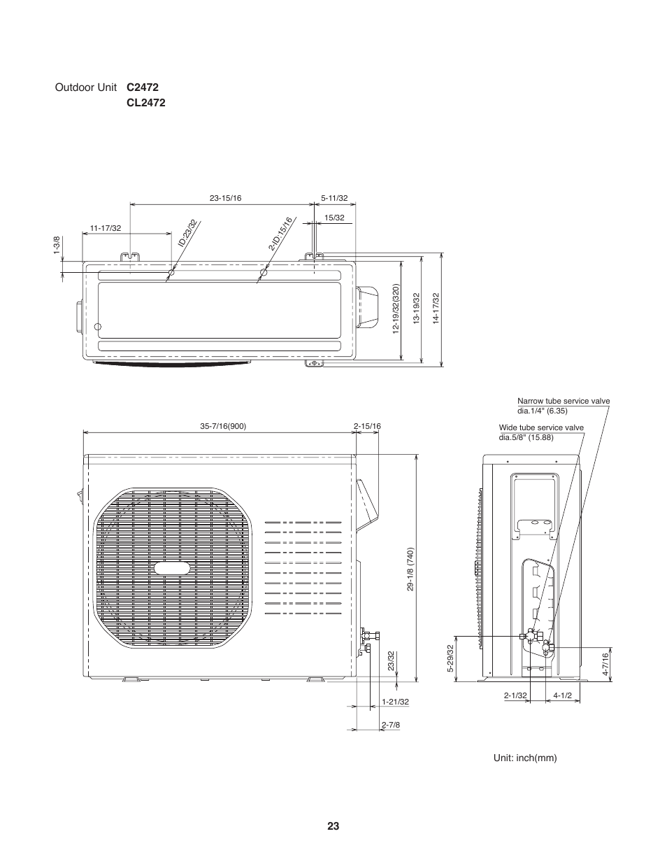 Sanyo CL2472 User Manual | Page 23 / 117