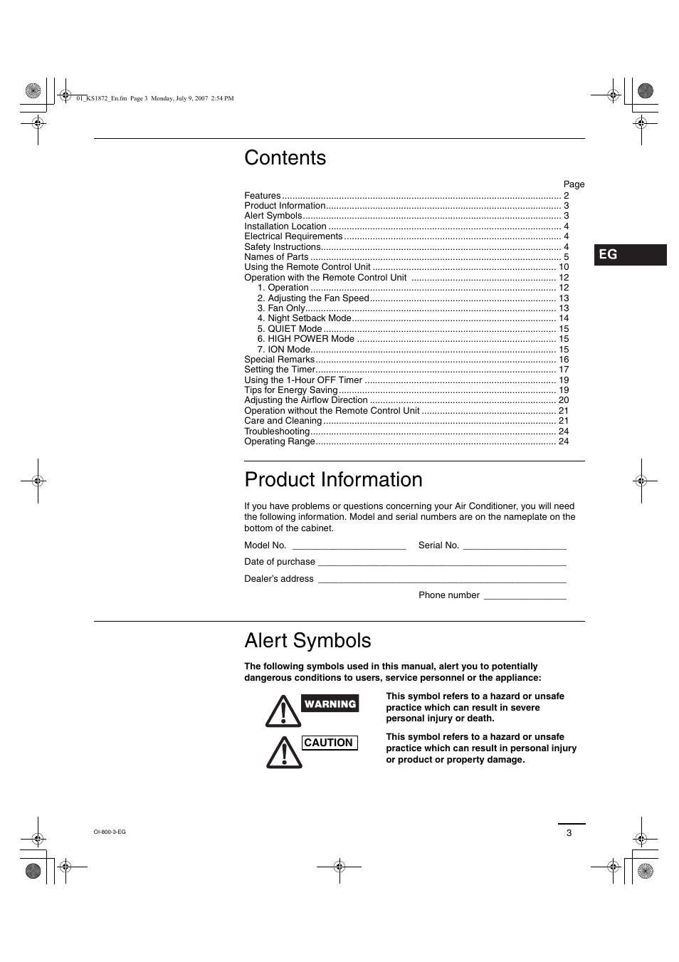 Sanyo CL2472 User Manual | Page 67 / 117