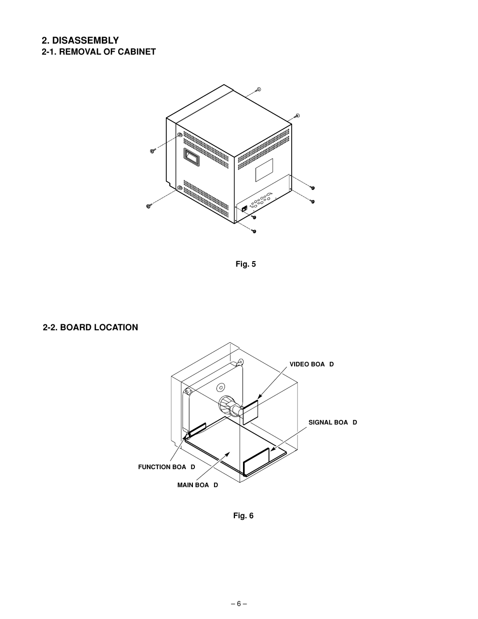 Disassembly | Sanyo VMC-8613B User Manual | Page 7 / 23