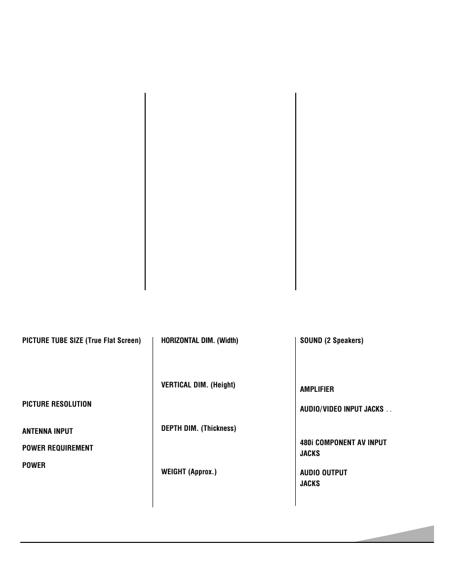 Features specifications, 3welcome to the world of sanyo, Need assistance? visit our web site at | Sanyo DS32920 User Manual | Page 3 / 60