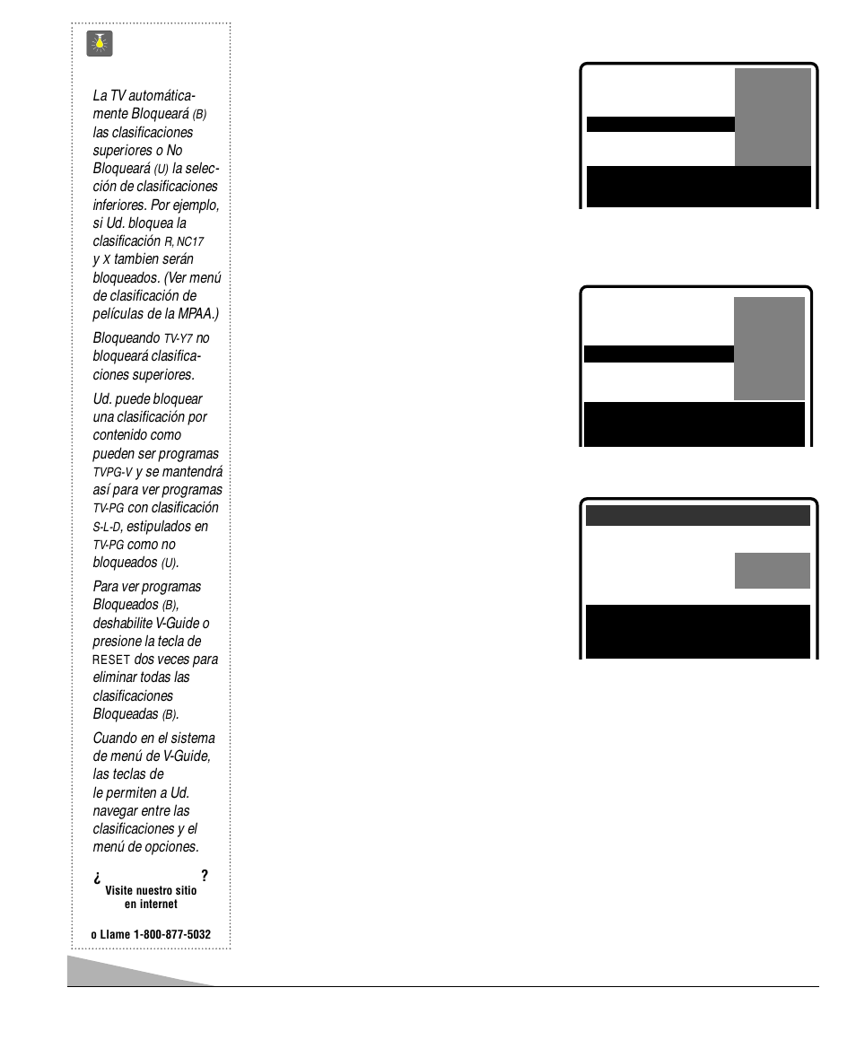 36 consejos rápidos | Sanyo DS32920 User Manual | Page 36 / 60