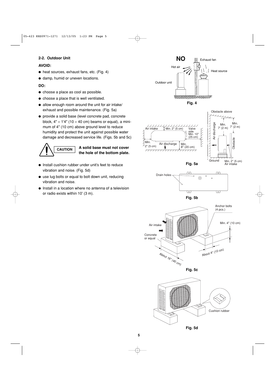 Sanyo INVERTER SPLIT SYSTEM 8.53E+13 User Manual | Page 5 / 24