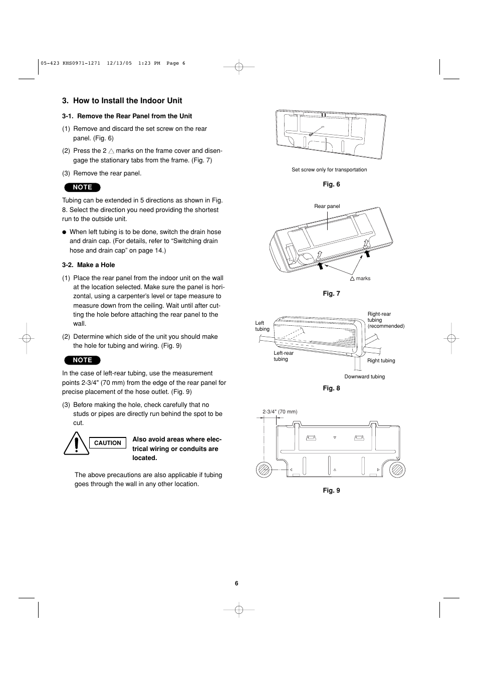 Sanyo INVERTER SPLIT SYSTEM 8.53E+13 User Manual | Page 6 / 24