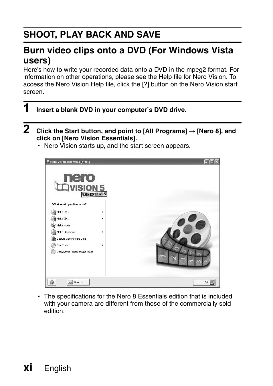 Sanyo HDMI VPC-FH1GX User Manual | Page 12 / 211