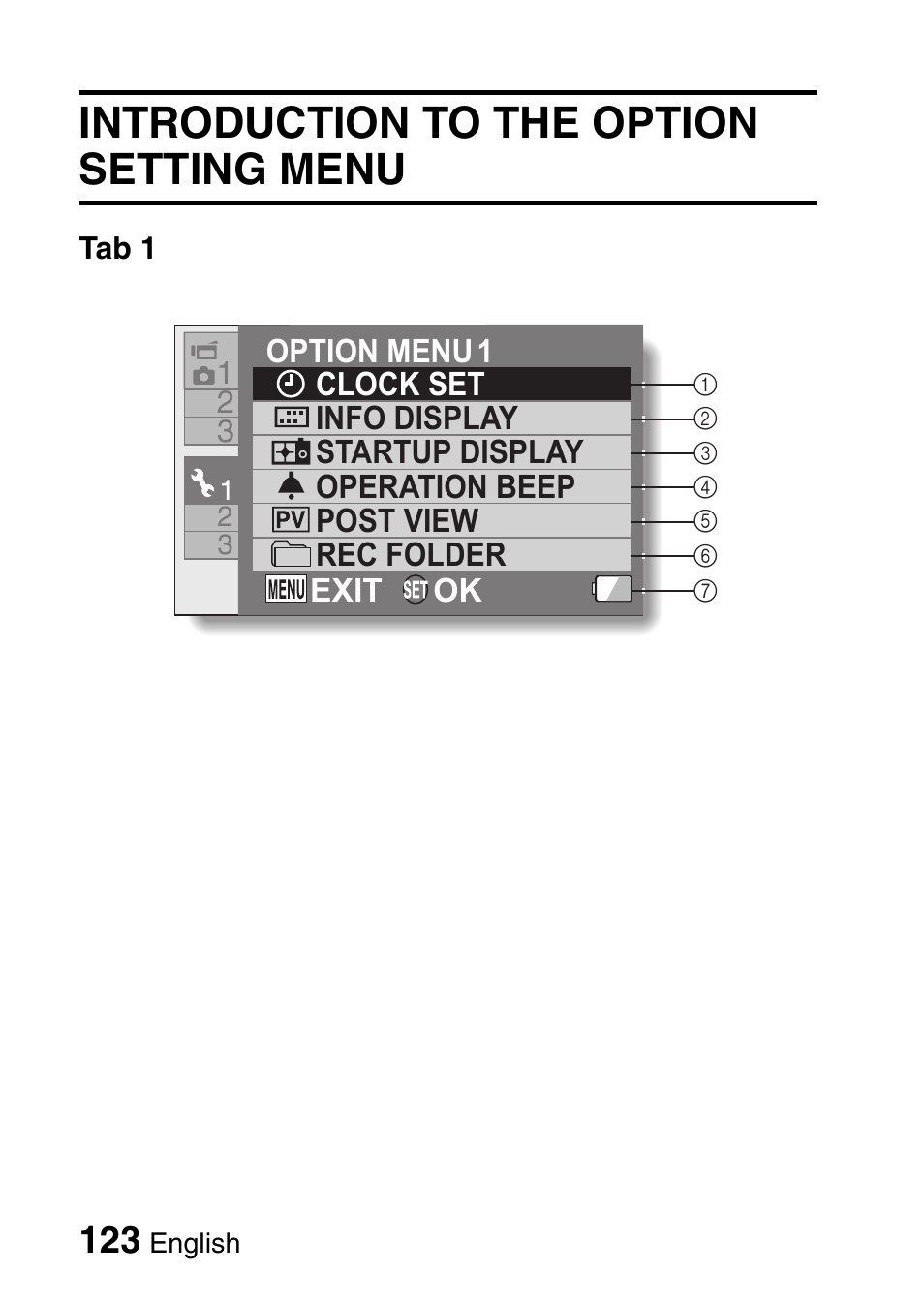 Introduction to the option setting menu | Sanyo HDMI VPC-FH1GX User Manual | Page 144 / 211