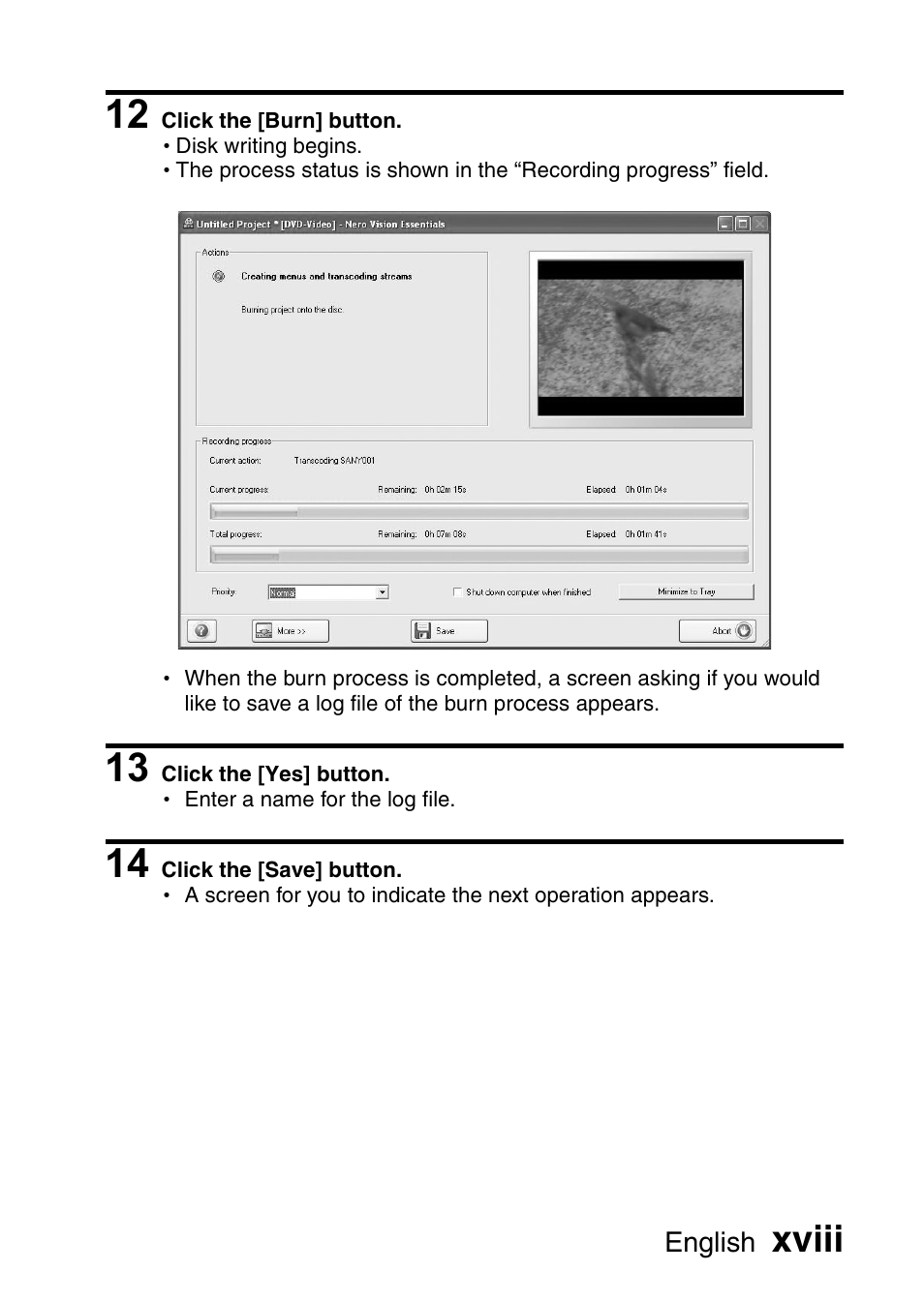 Xviii | Sanyo HDMI VPC-FH1GX User Manual | Page 19 / 211