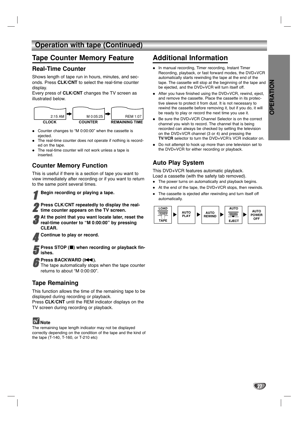 Additional information | Sanyo DVC-2500 User Manual | Page 27 / 38