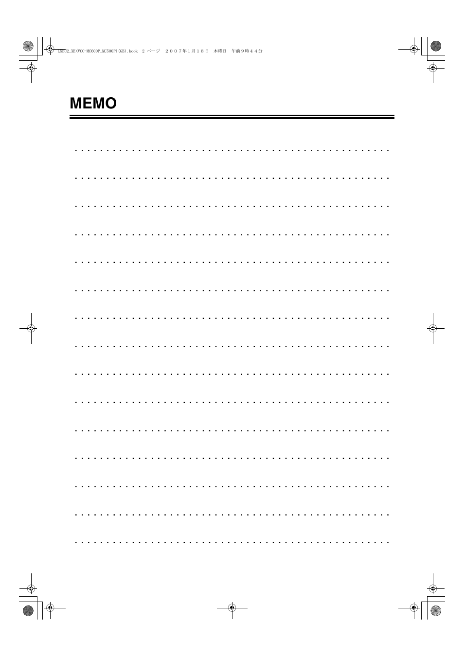 Sanyo VCC-MC600P User Manual | Page 55 / 56