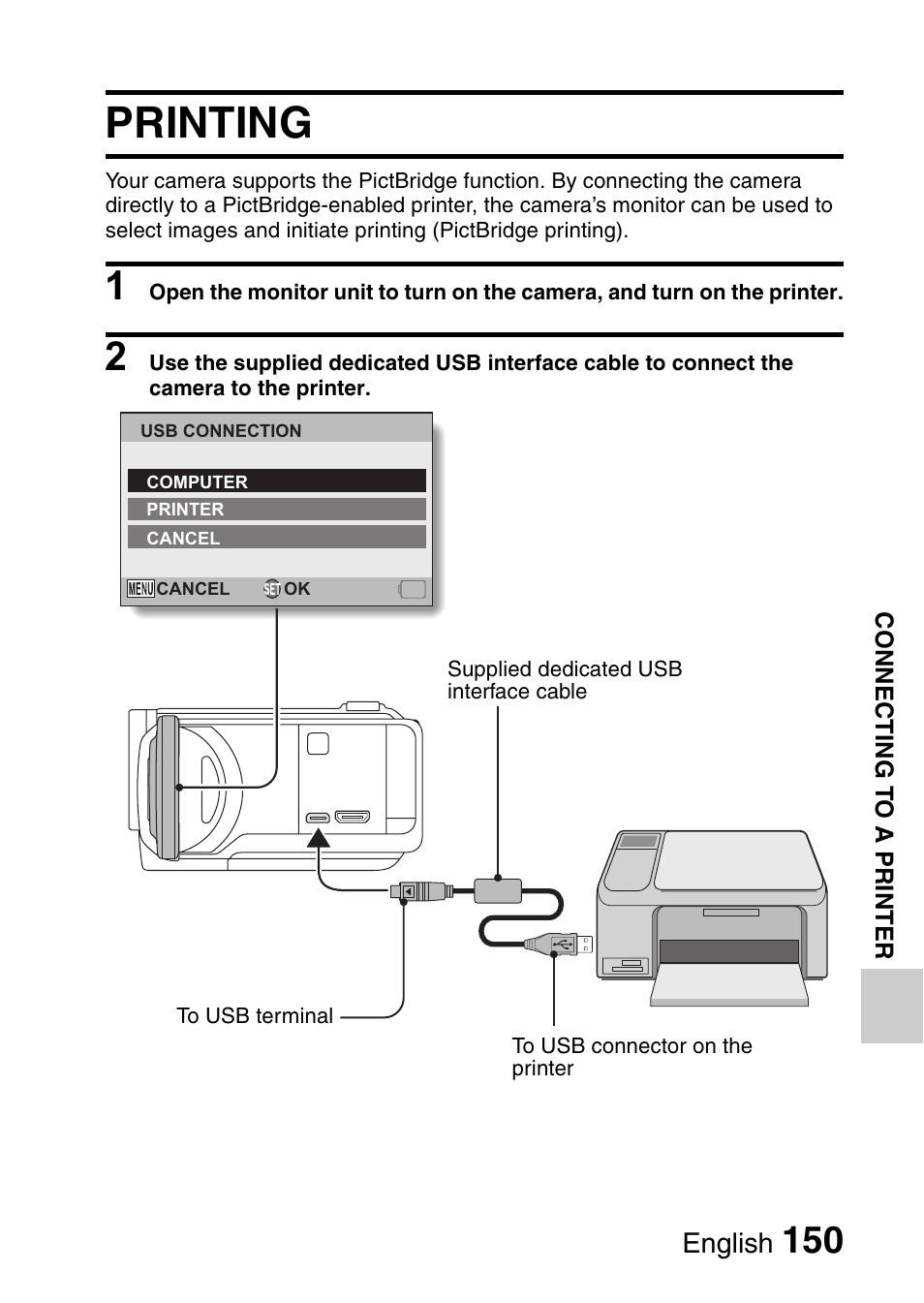 Printing, English | Sanyo XACTI HD VPC-FH1GX User Manual | Page 171 / 211