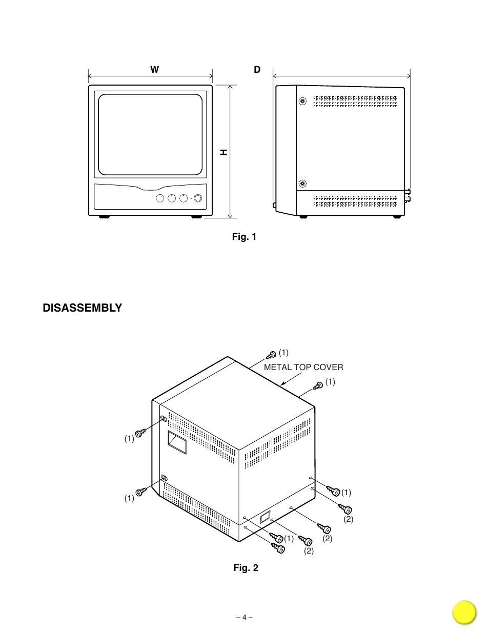 Disassembly | Sanyo VM-6614 User Manual | Page 22 / 32