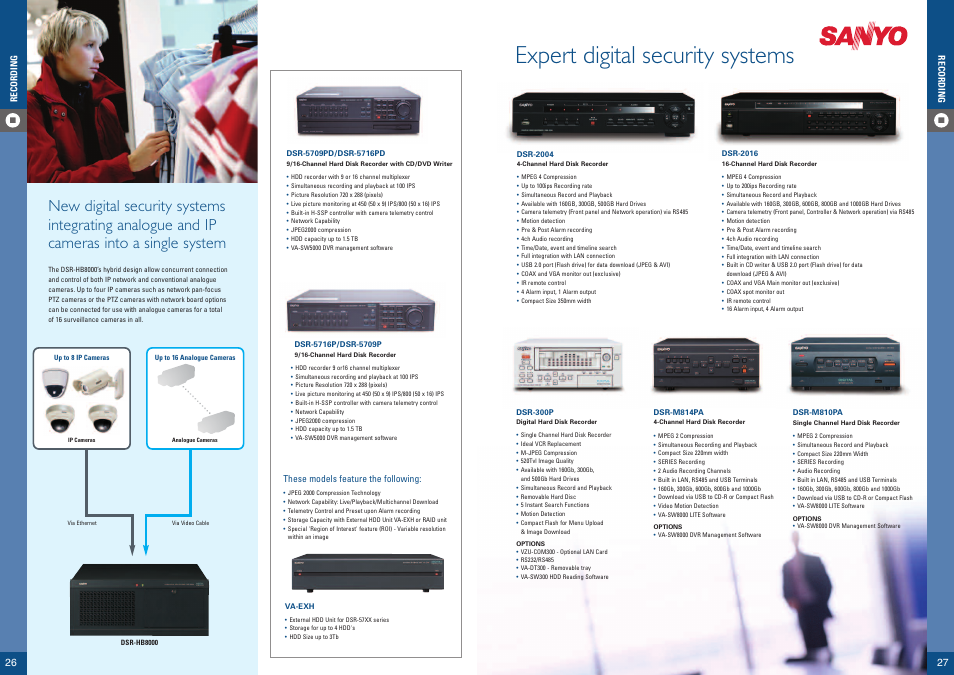 Expert digital security systems | Sanyo VCC-HDN4000P User Manual | Page 14 / 18