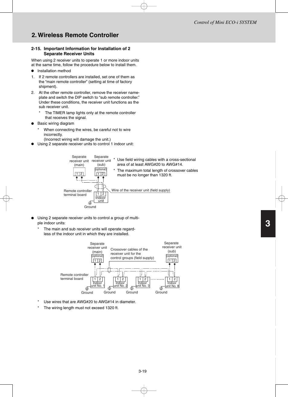 Wireless remote controller | Sanyo CHX03652 User Manual | Page 63 / 246