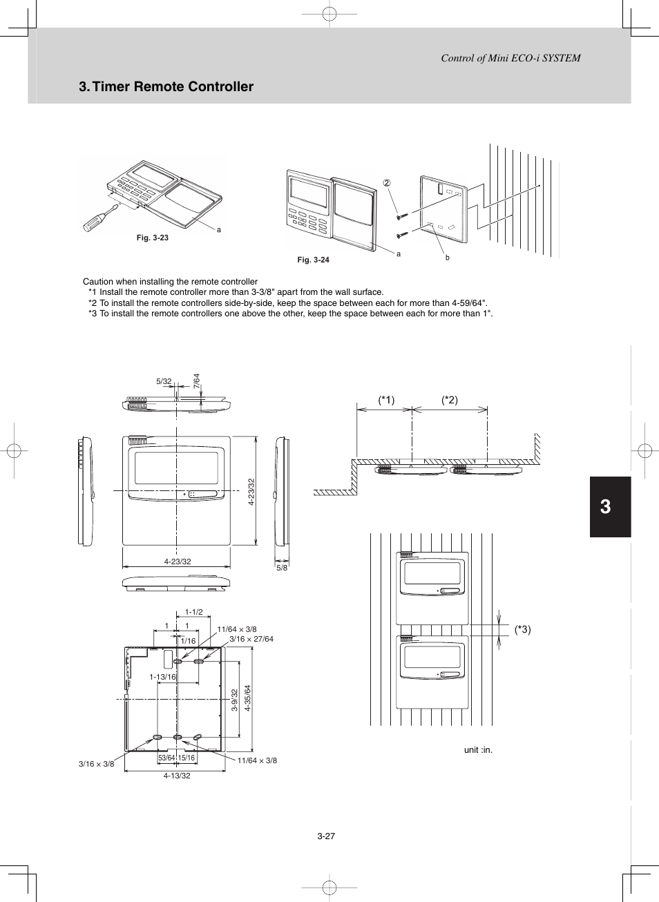 Timer remote controller | Sanyo CHX03652 User Manual | Page 71 / 246