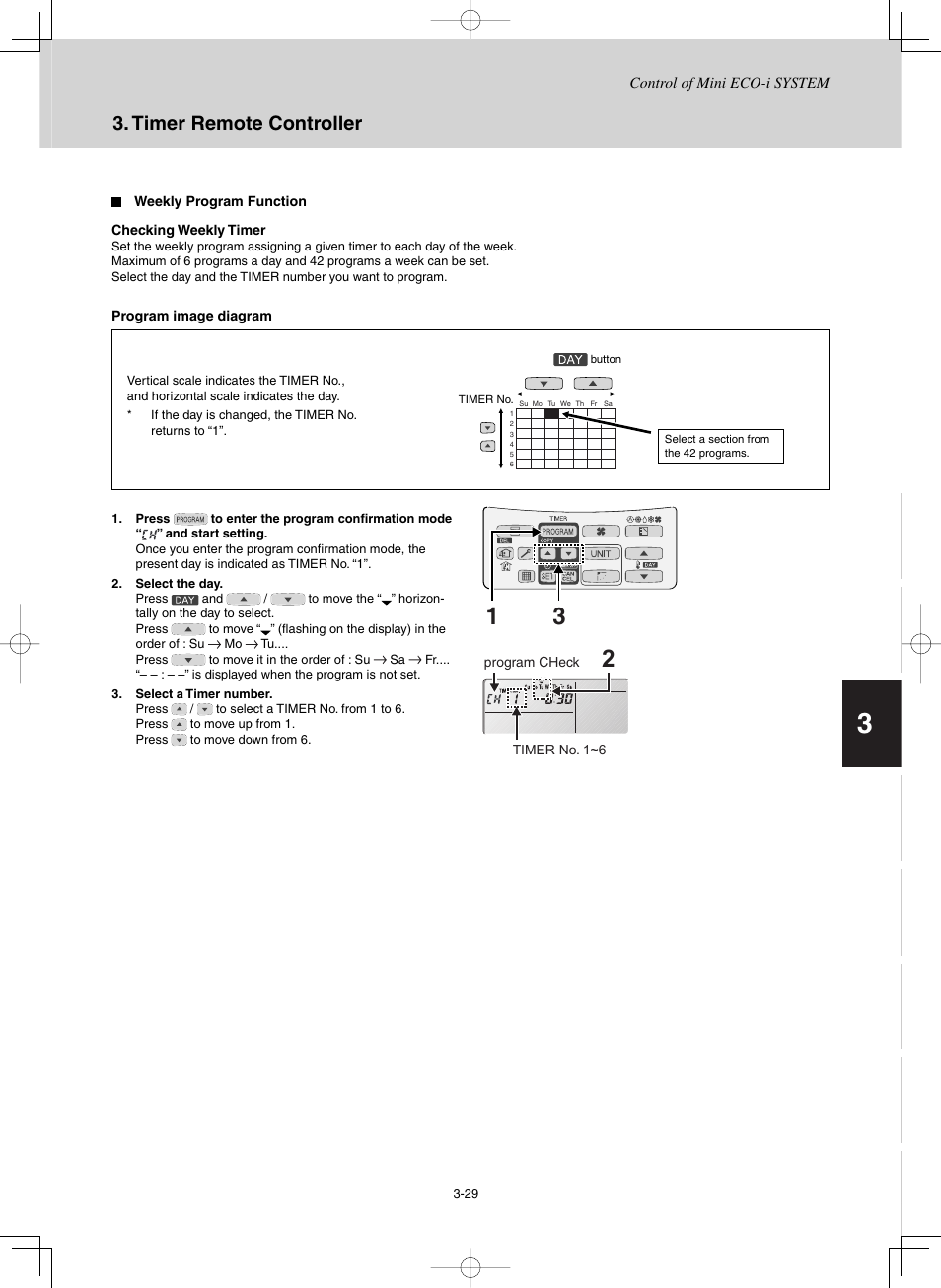 Timer remote controller | Sanyo CHX03652 User Manual | Page 73 / 246