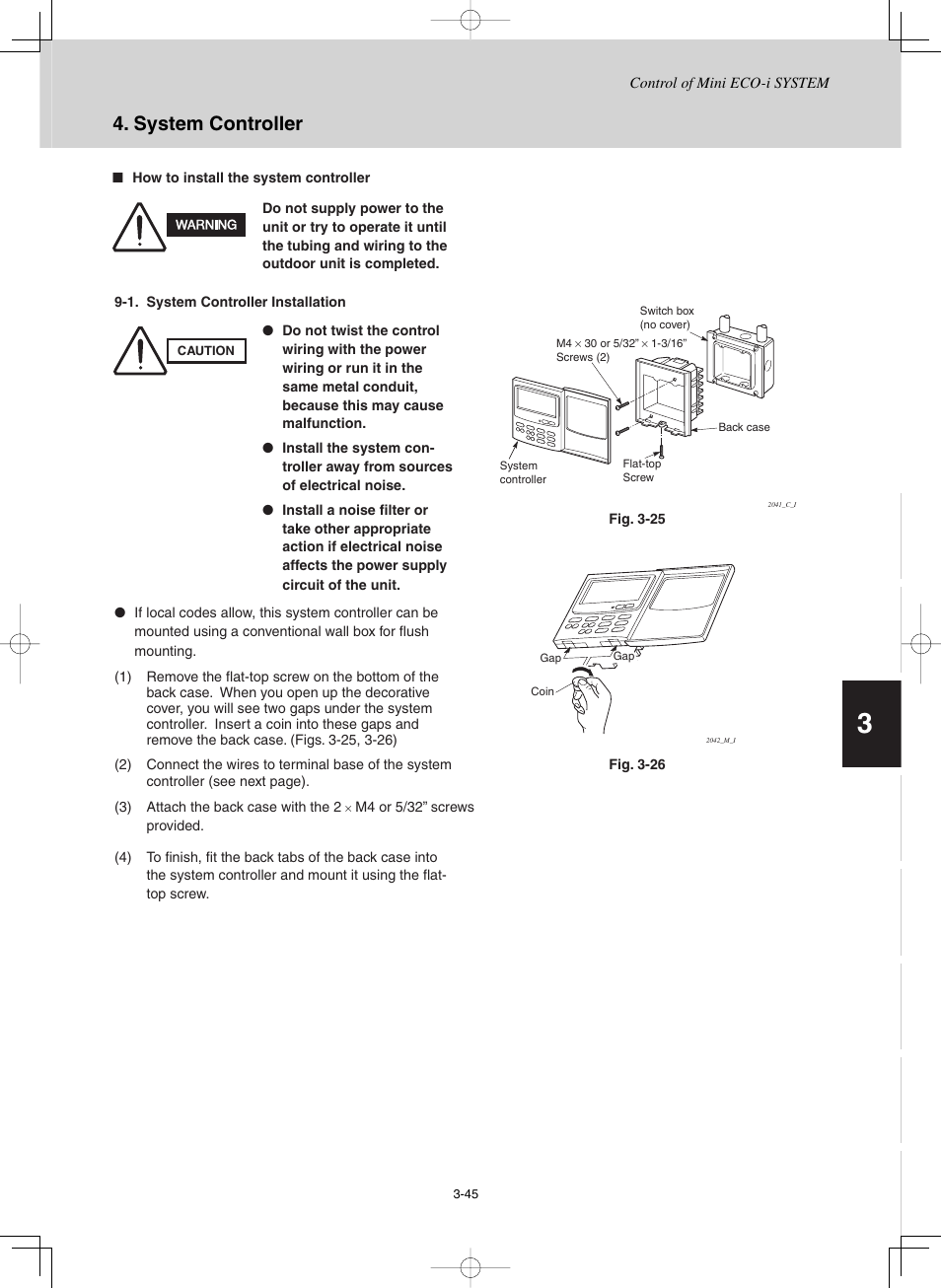 System controller | Sanyo CHX03652 User Manual | Page 89 / 246