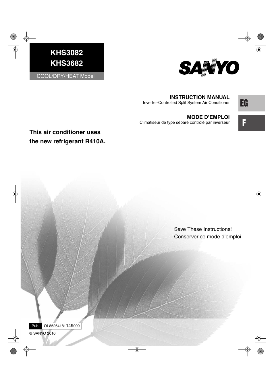 Khs3082 cover.pdf | Sanyo CH3682 User Manual | Page 61 / 109
