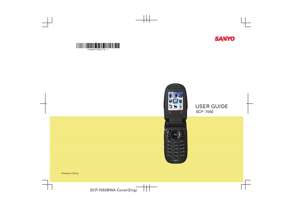 Sanyo SCP-7050 User Manual | 139 pages