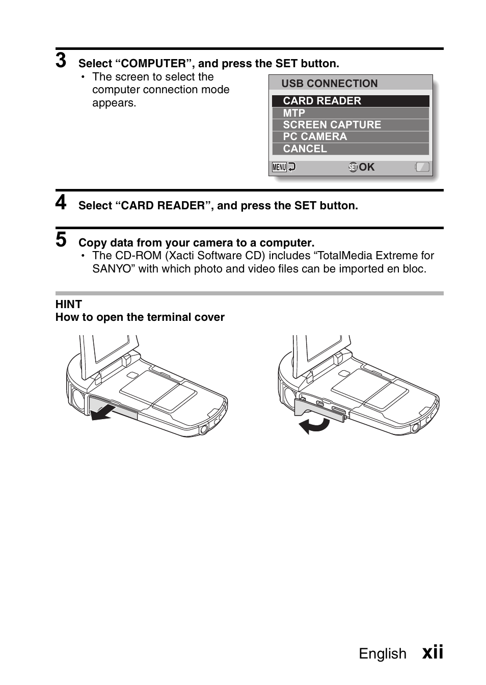 Sanyo VPC-CS1EX User Manual | Page 13 / 92