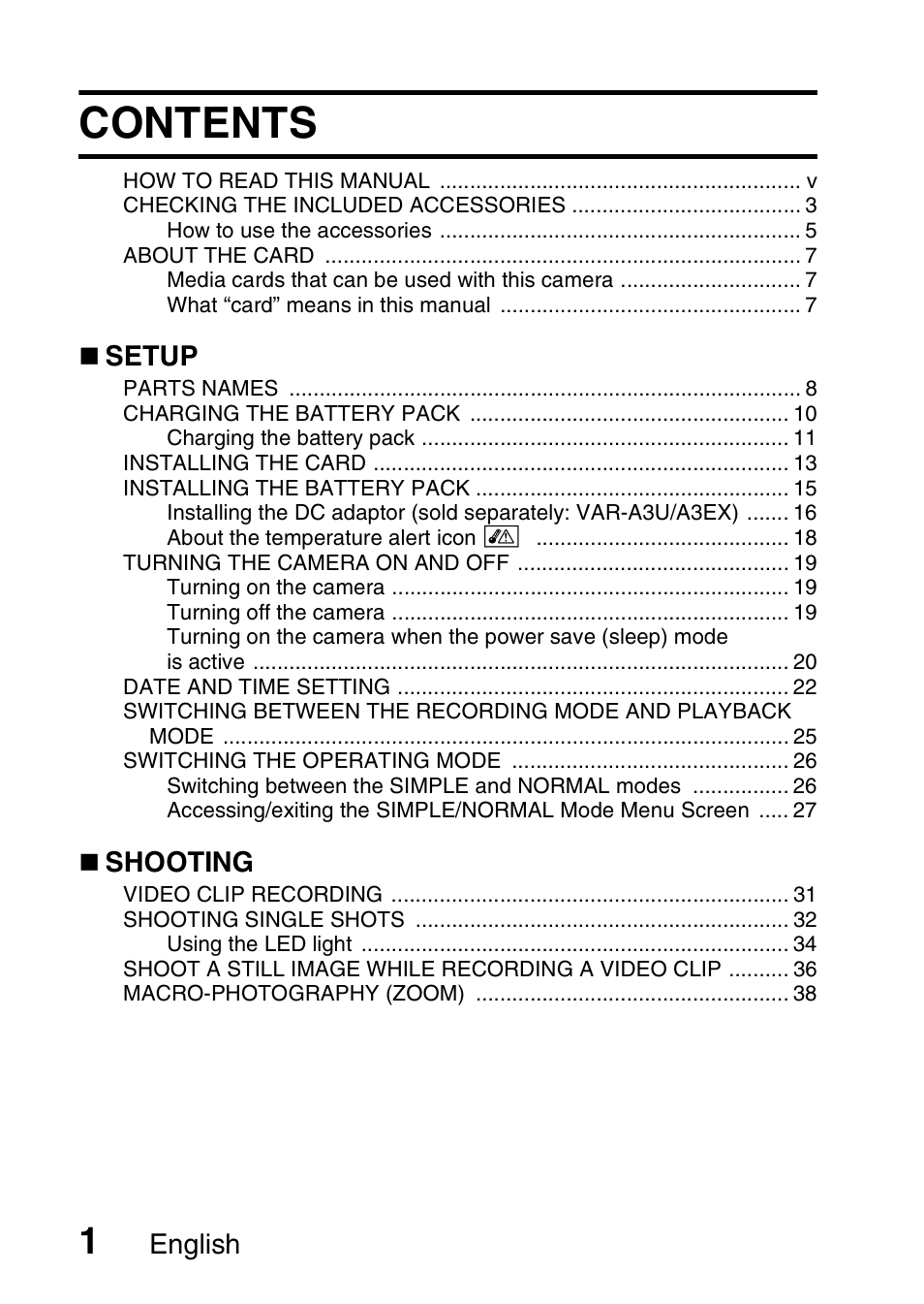 Sanyo VPC-CS1EX User Manual | Page 24 / 92