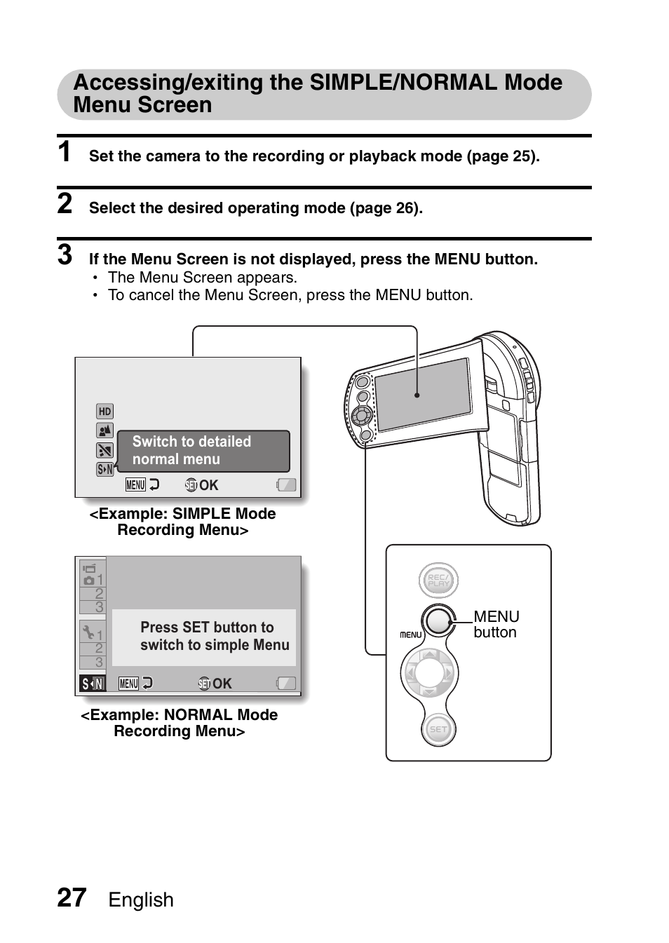 English | Sanyo VPC-CS1EX User Manual | Page 50 / 92