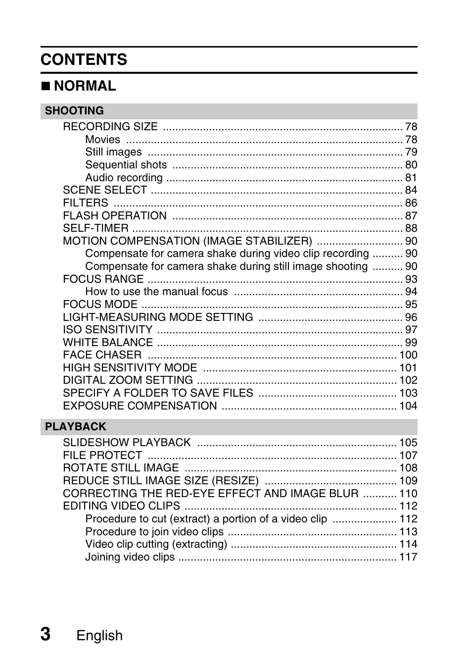 Sanyo VPC-CG9EX User Manual | Page 10 / 220