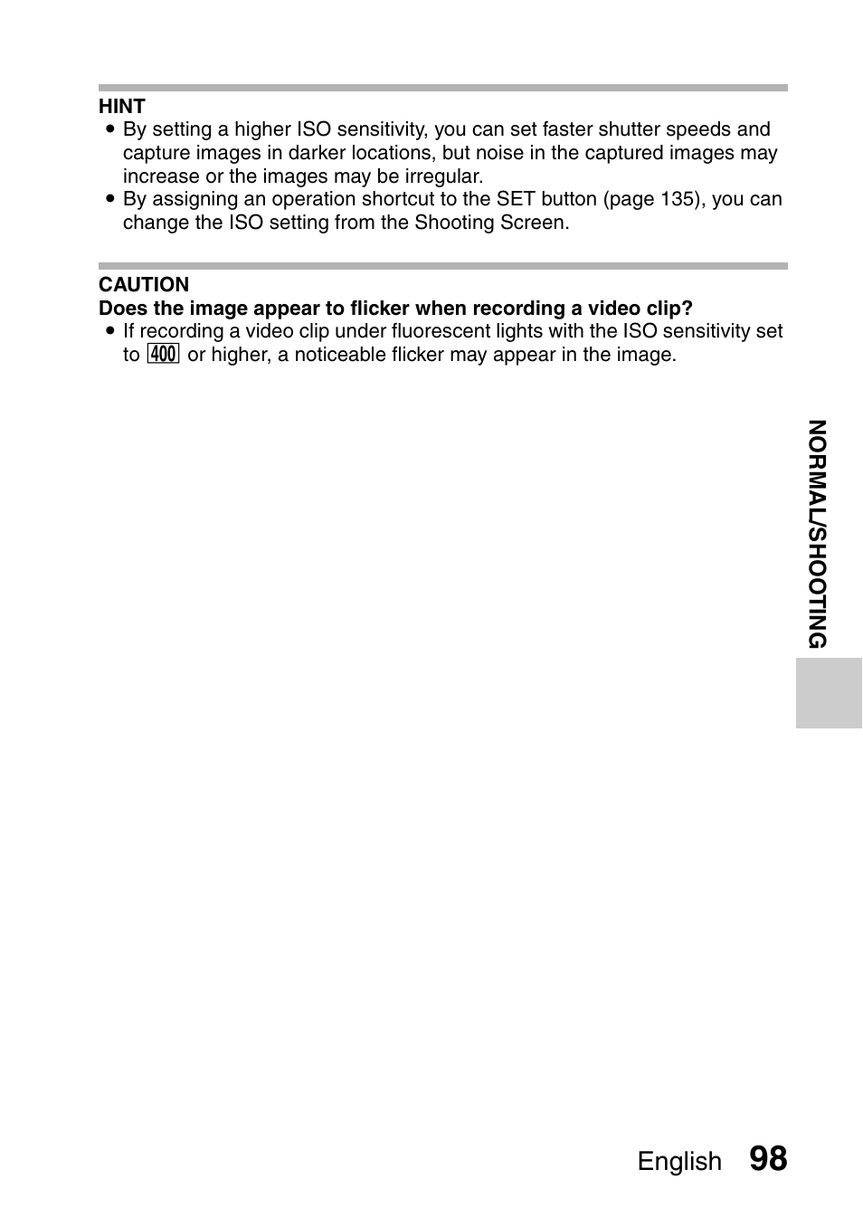 English | Sanyo VPC-CG9EX User Manual | Page 105 / 220