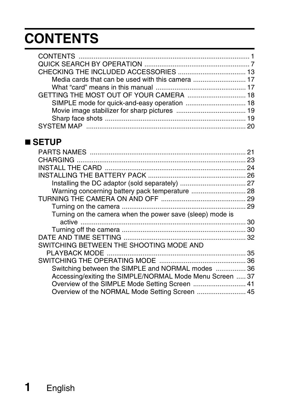 Sanyo VPC-CG9EX User Manual | Page 8 / 220