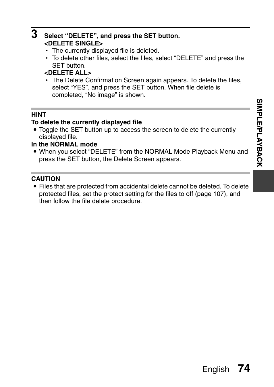 English | Sanyo VPC-CG9EX User Manual | Page 81 / 220