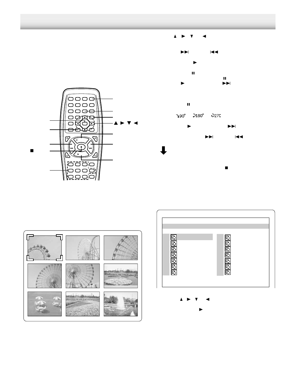 Picture disc, Operation, Kodak picture cd playback | Sanyo DWM-390 User Manual | Page 30 / 40
