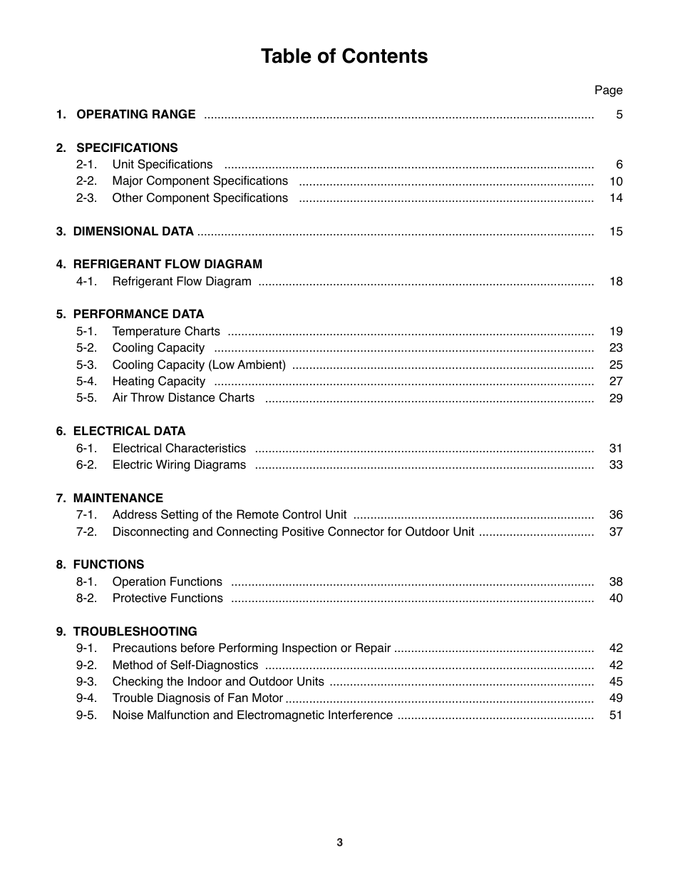 Sanyo KHS2472 User Manual | Page 3 / 111