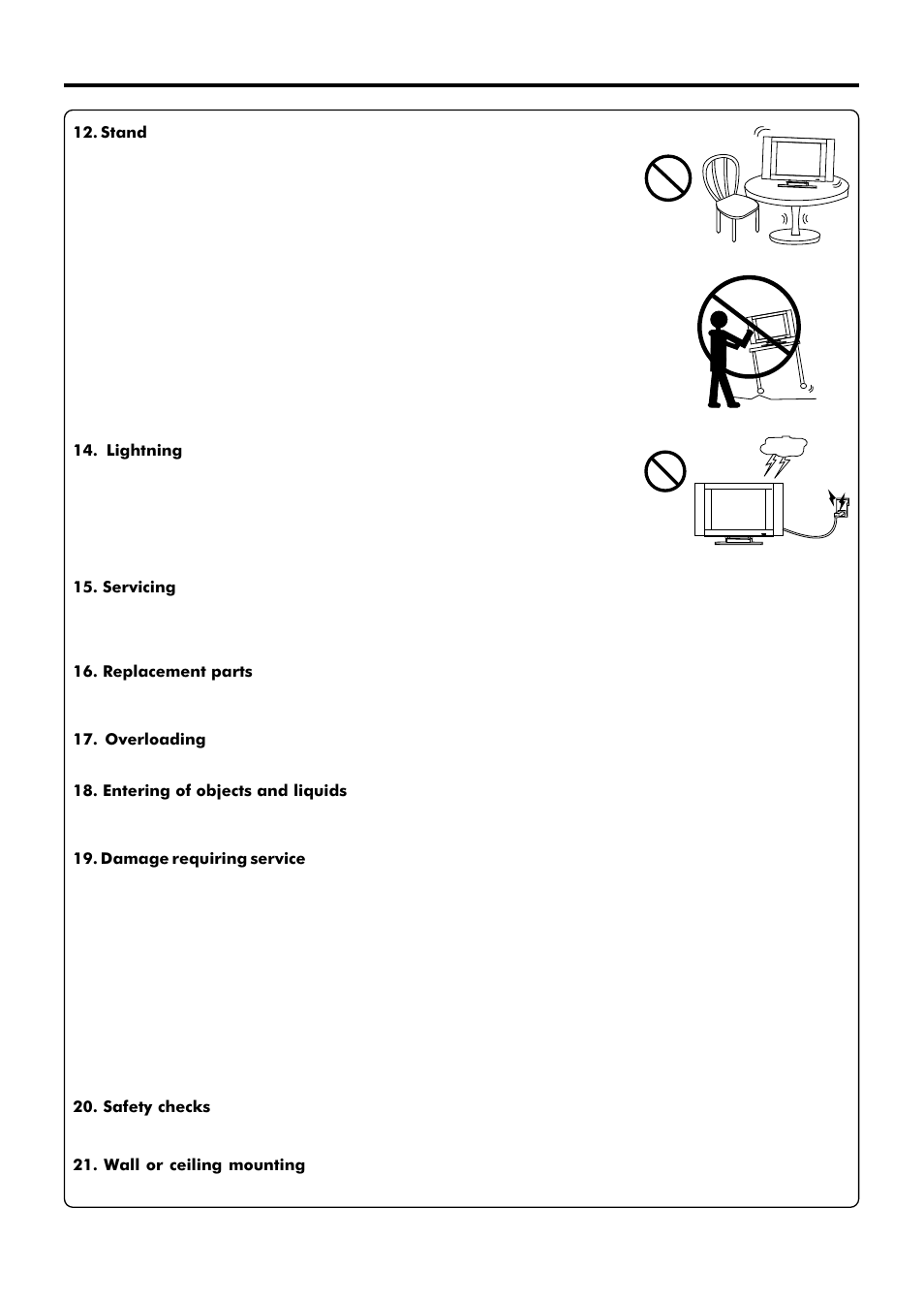 Important safety precautions | Sanyo AVL-209 User Manual | Page 5 / 34