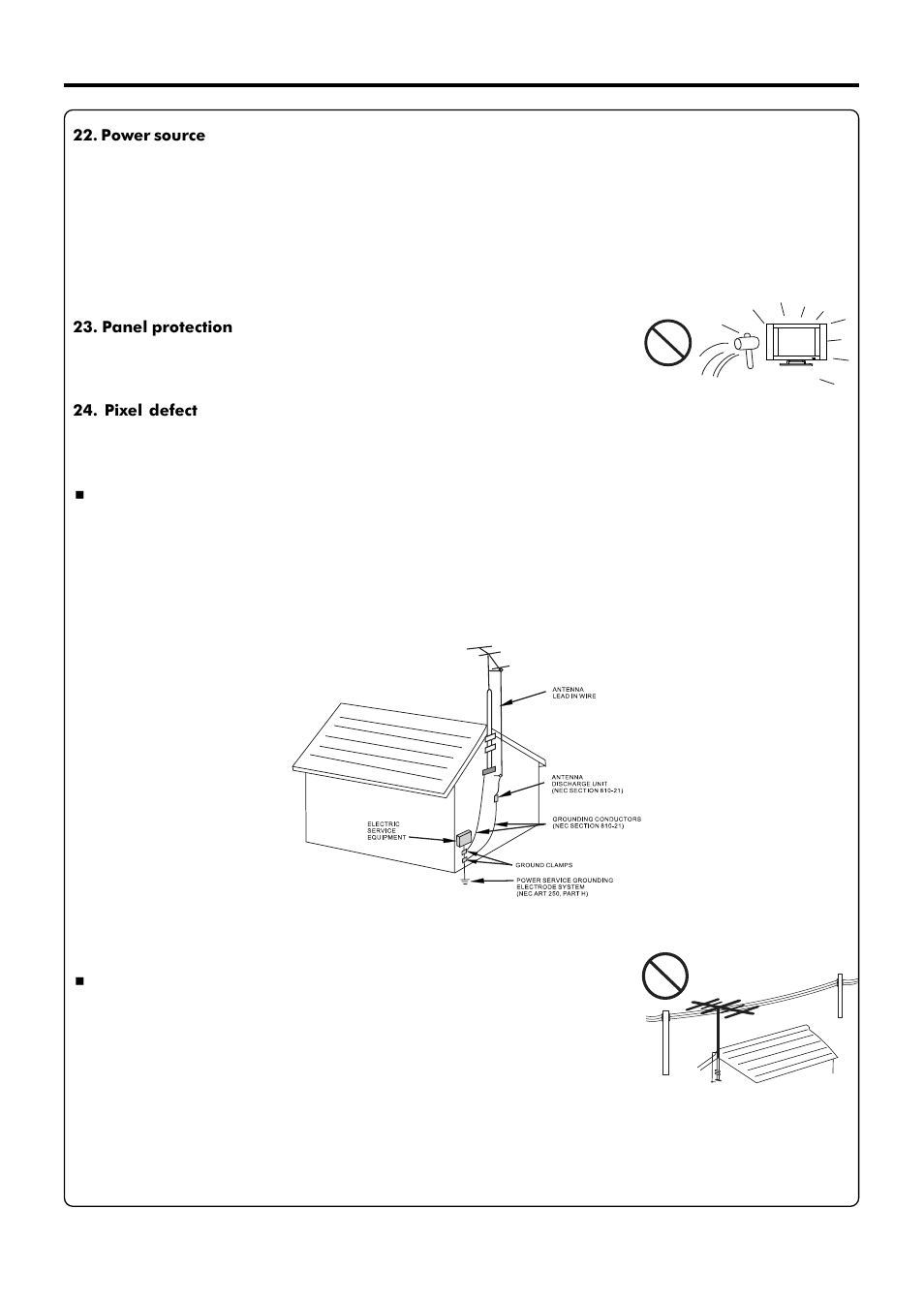Important safety precautions | Sanyo AVL-209 User Manual | Page 6 / 34