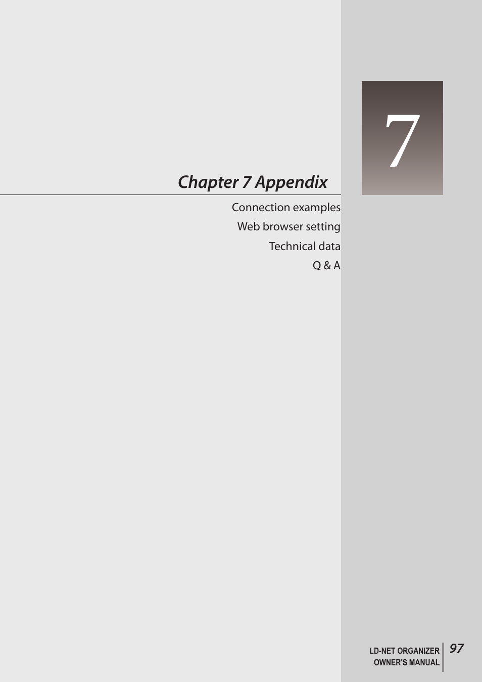 Chapter 7 appendix | Sanyo PJ-Net Organizer Plus POA-LN02 User Manual | Page 97 / 116