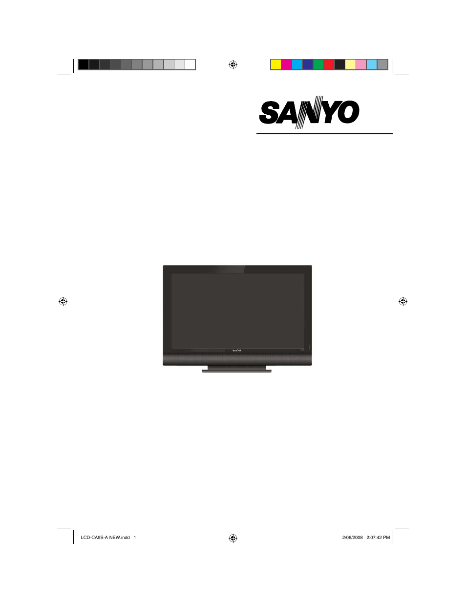 Sanyo LCD-42CA9S User Manual | 44 pages