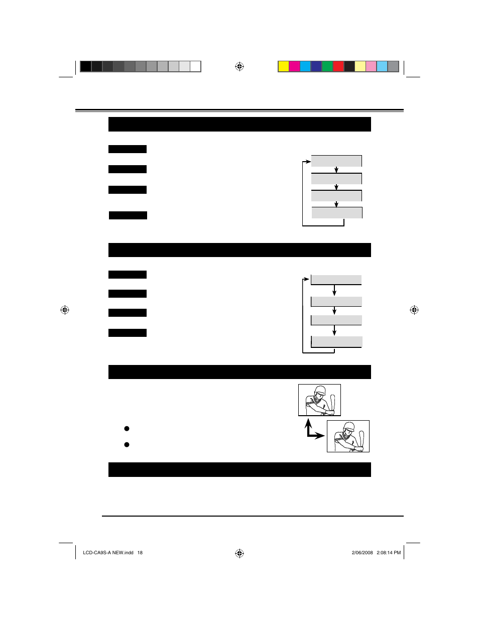 Basic operation, Video mode, Audio mode still | Stereo/mono | Sanyo LCD-42CA9S User Manual | Page 18 / 44