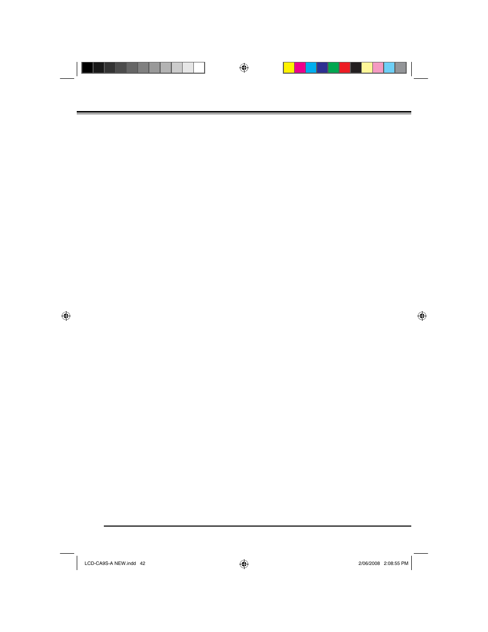 Sanyo LCD-42CA9S User Manual | Page 42 / 44