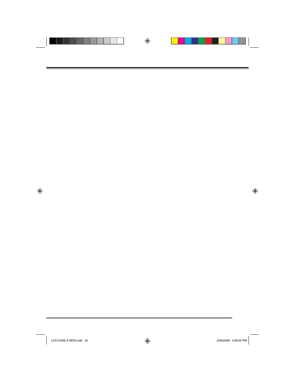 Sanyo LCD-42CA9S User Manual | Page 43 / 44