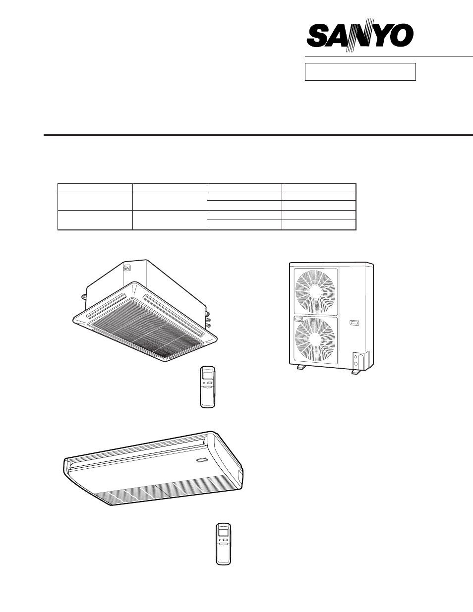 Sanyo CL4232 User Manual | 66 pages