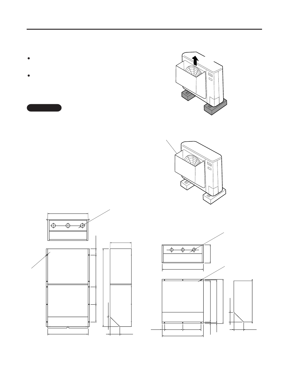 Installation instructions | Sanyo CL4232 User Manual | Page 36 / 66