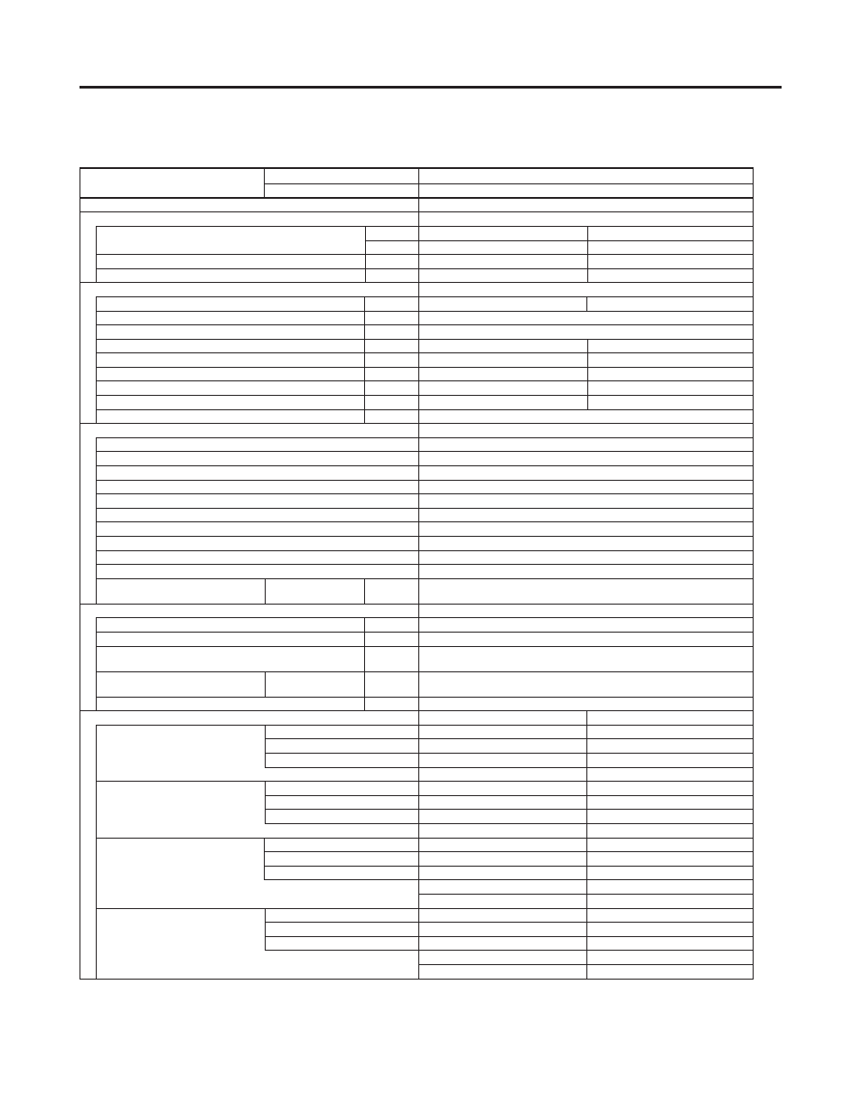 Specifications, 1) unit specifications | Sanyo CL4232 User Manual | Page 6 / 66