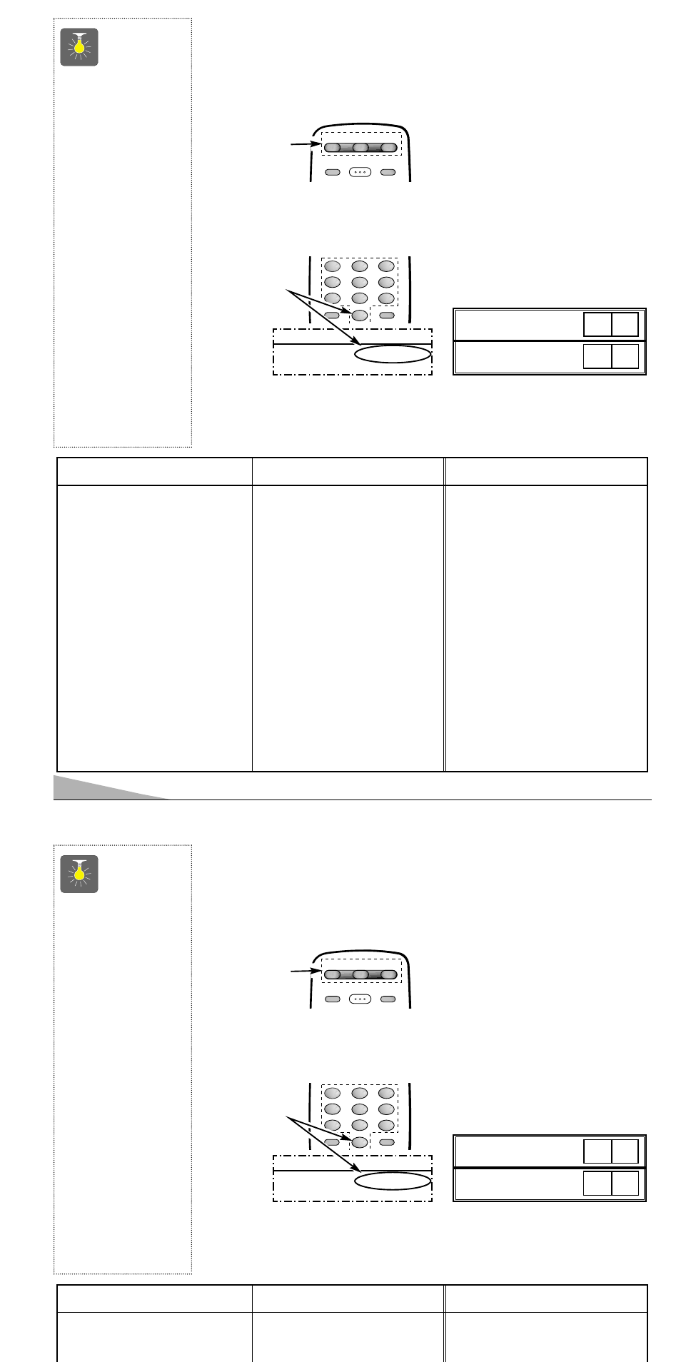 Para operar su, Consejos rápidos | Sanyo AVM-3259S User Manual | Page 44 / 56