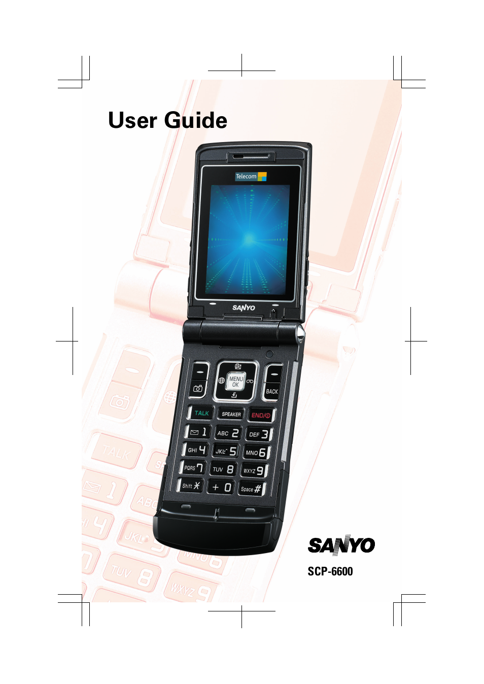 Sanyo SCP-6600 User Manual | 133 pages