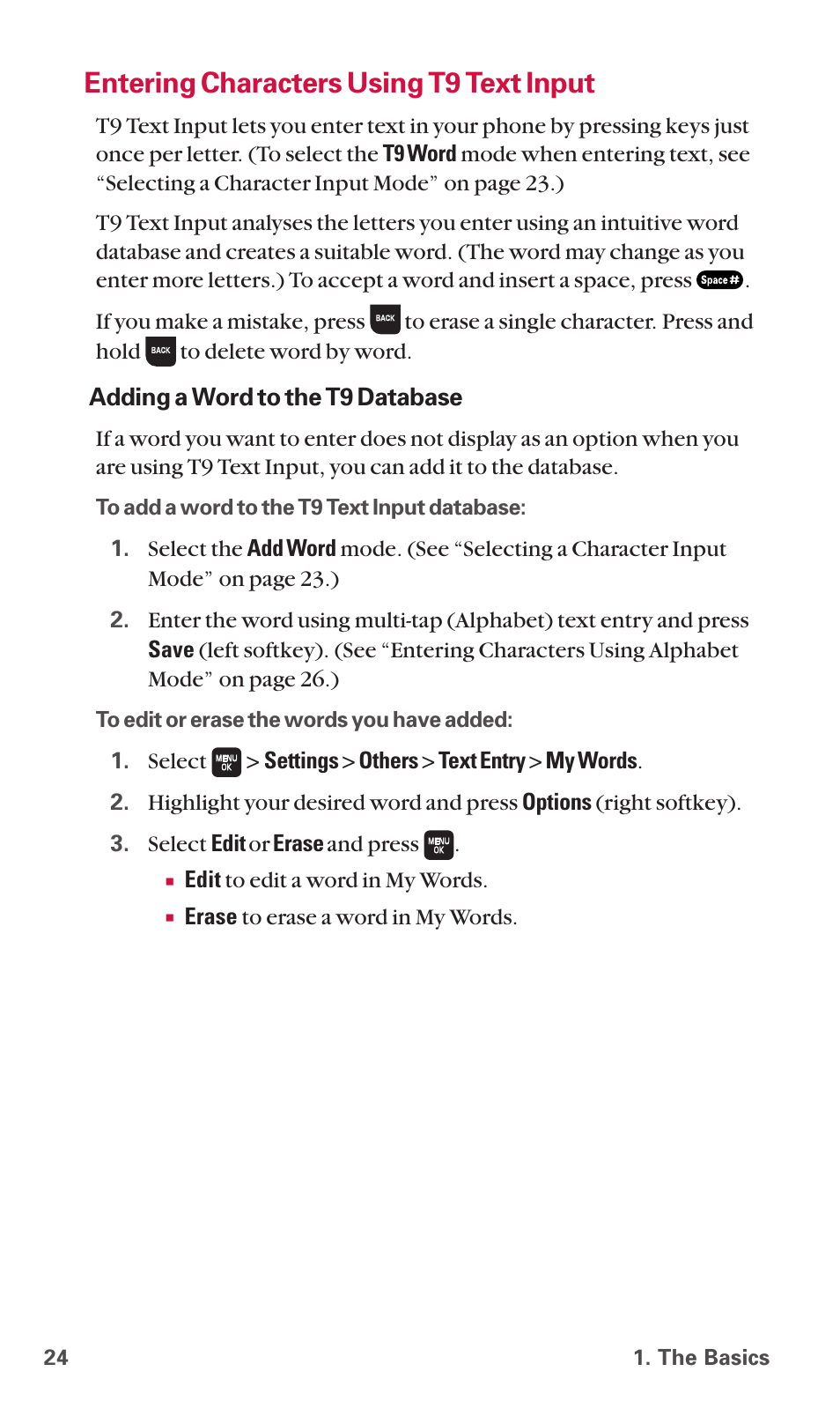 Entering characters using t9 text input | Sanyo SCP-6600 User Manual | Page 30 / 133
