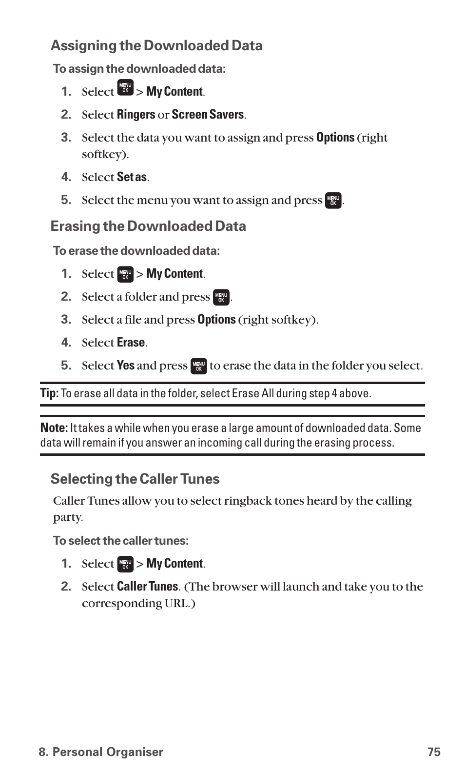 Sanyo SCP-6600 User Manual | Page 81 / 133