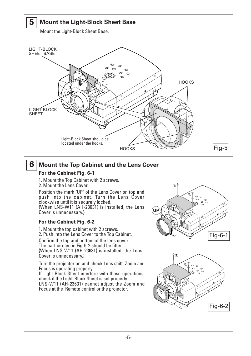 Sanyo AH-23541 User Manual | Page 5 / 6