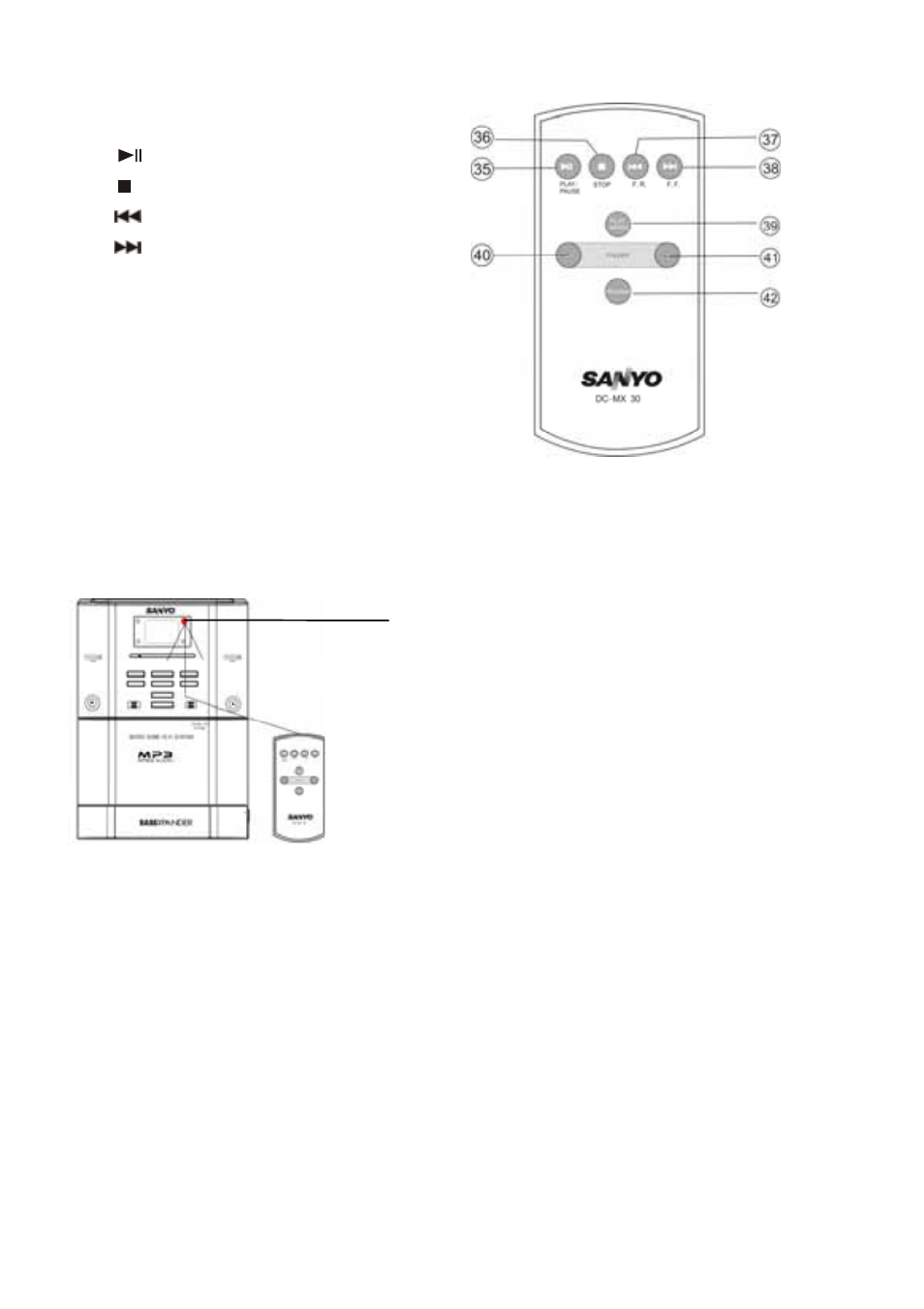 Sanyo DC-MX31 User Manual | Page 6 / 17