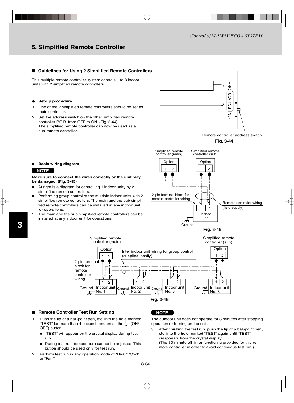 Simplifi ed remote controller | Sanyo CHDZ09053 User Manual | Page 120 / 265