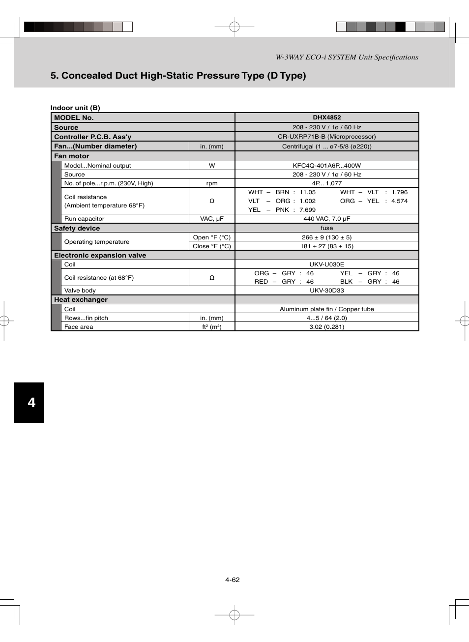 Concealed duct high-static pressure type (d type) | Sanyo CHDZ09053 User Manual | Page 186 / 265